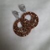 Champagne/goud glitter